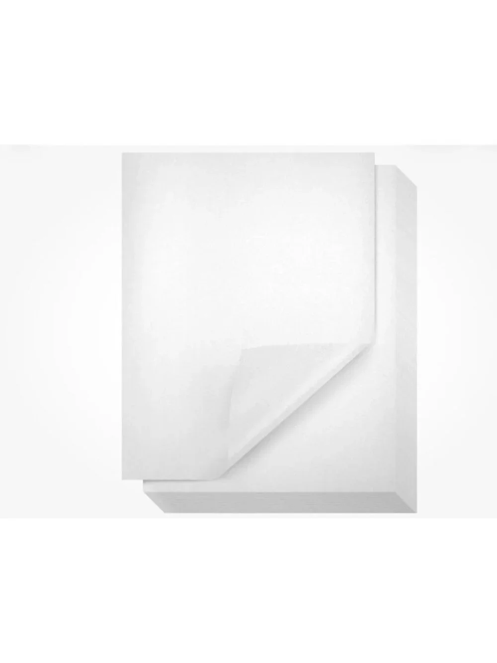 Metallic Shimmer Paper Sheets - White, 8.5 x 11 In, 110 GSM, 96 Sheets, New